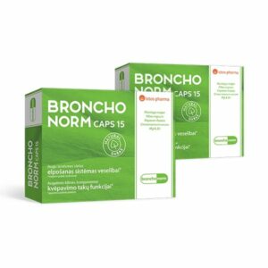 Bronchonorm Caps kapsulas elpceļiem un imunitātei