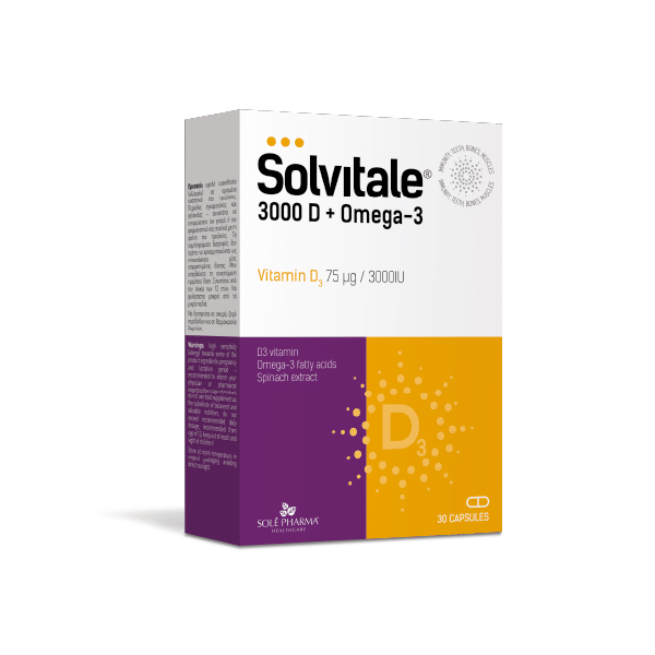 Solvitale® 3000 D + OMEGA-3