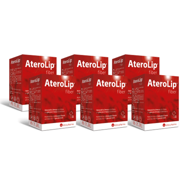 6 x AteroLip fiber, 15 пачки