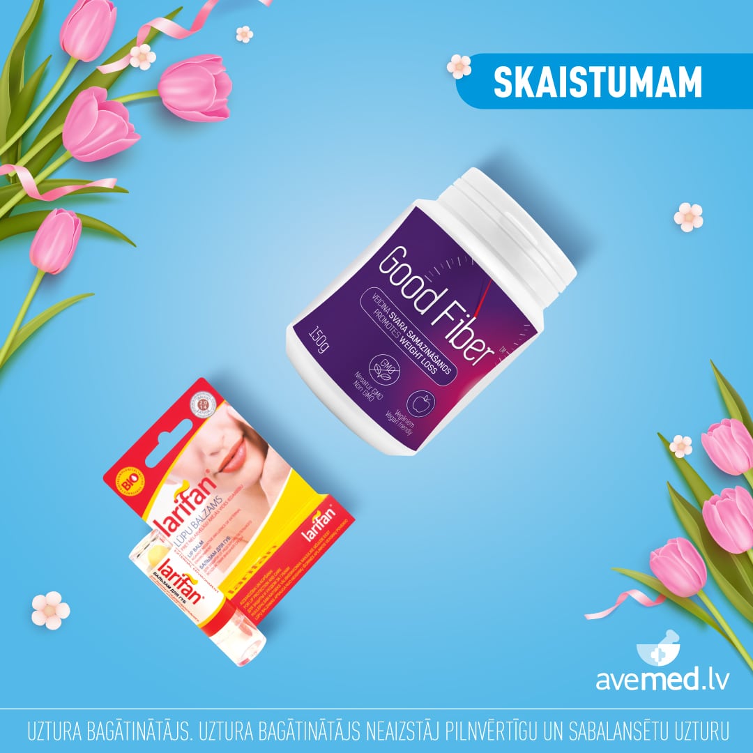 Good Fiber + Бальзам для губ LARIFAN