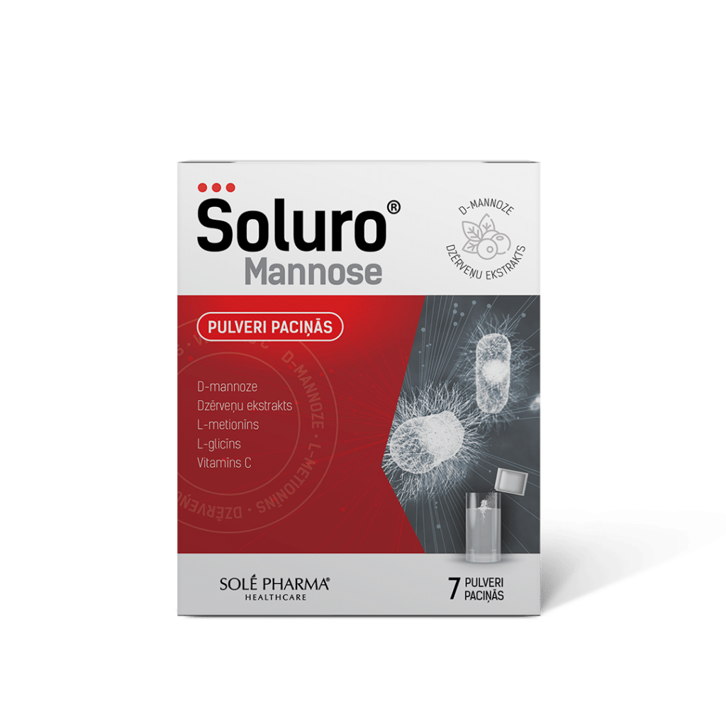 Soluro® Mannose, 7 paciņas - Avemed.lv