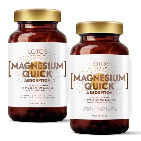 2x Magnesium Quick Absorption N90