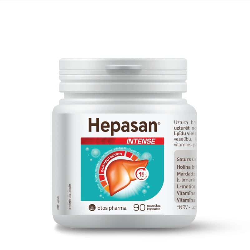 Hepasan INTENSE, 90 kapsulas